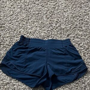 Lululemon Athletica Navy Blue Athletic Shorts